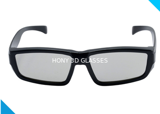 Filmler ve Sinemalar için Işık Pasif Dairesel Polarize Gerçek D 3D Gözlük